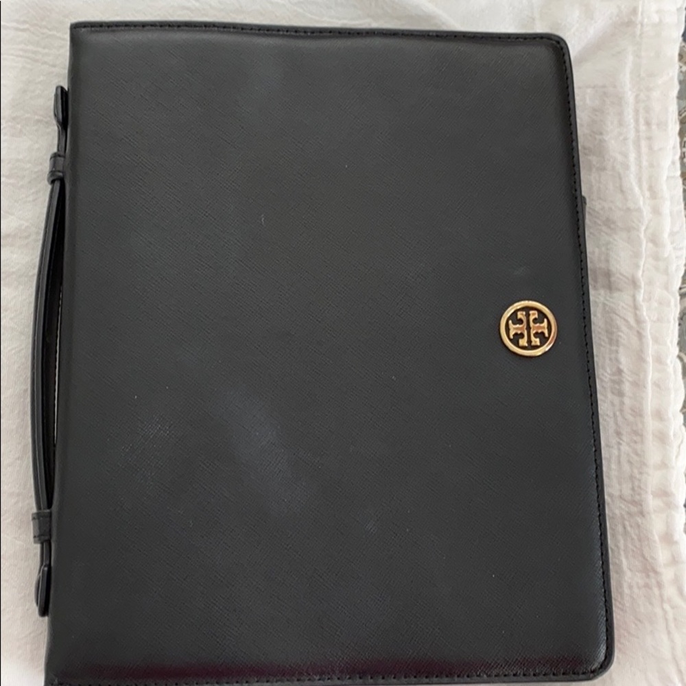Tory Burch IPad case in Black.